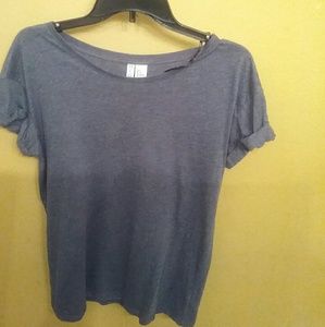 H&M Oversized Blue Tshirt